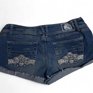 Y2K rue 21 shorts cut off EUC‎ denim